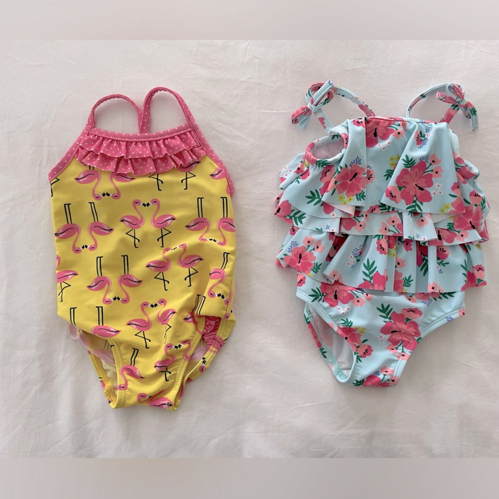 2 for Bundled Deal Swimsuits by CARTERS in SIZE 12 MONTHS!Perfect for summer! ☀️